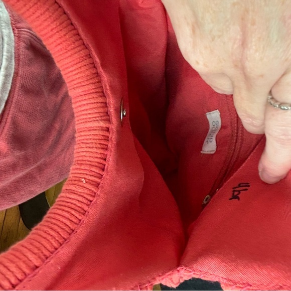 Sigrid Olsen Coral Knit Bag with Wooden Handles **see description - Picture 7 of 8